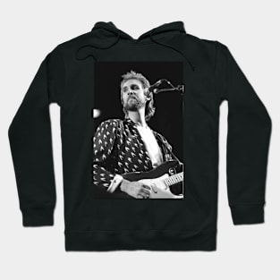 Mike Rutherford BW Photograph Hoodie